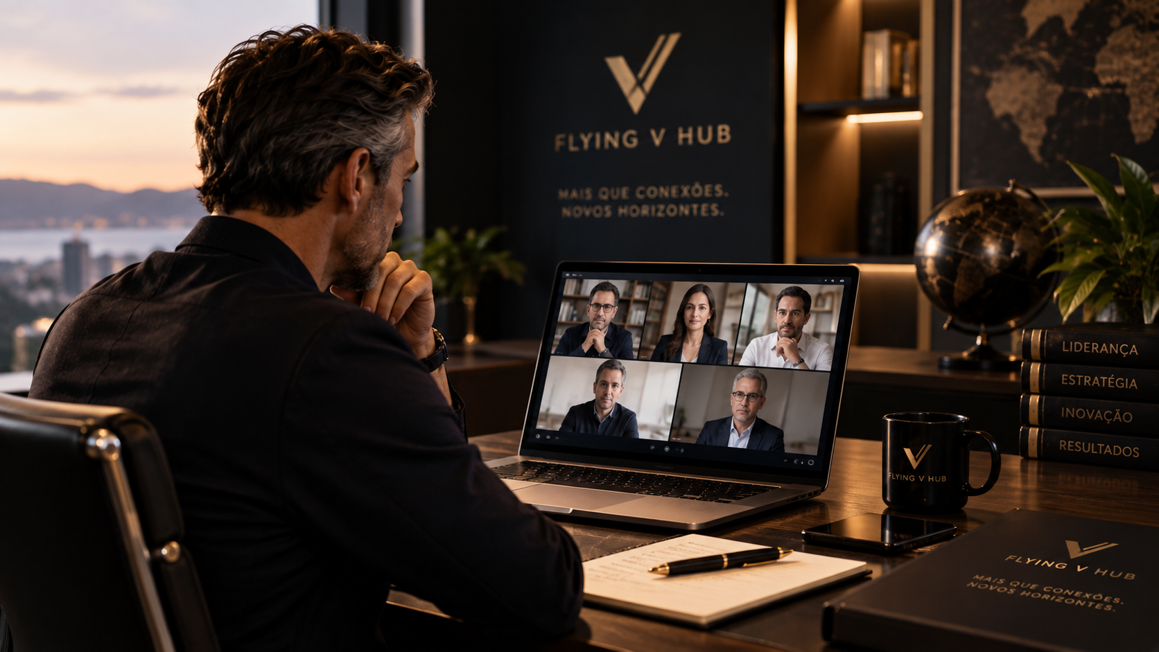 Flying V Smart Money — curso online sobre fundamentos monetários e decisões empresariais
